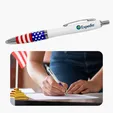 Patriotic American Flag Click Pen — view 2