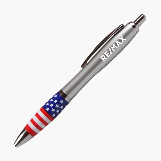 Patriotic American Flag Click Pen