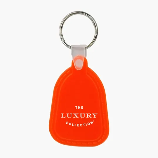 Teardrop Key Tag with Split Ring — view 2