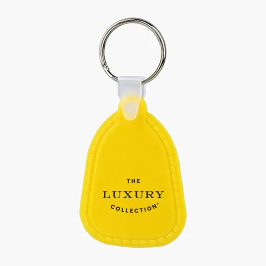 Teardrop Key Tag with Split Ring — view 3