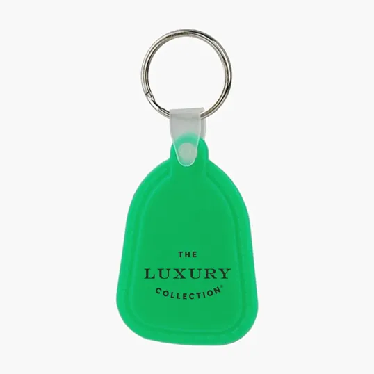 Teardrop Key Tag with Split Ring — view 4
