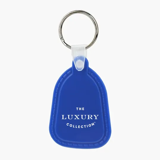 Teardrop Key Tag with Split Ring — view 5