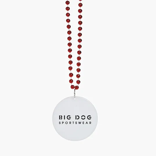 Medallion Beads Plastic Beaded Necklaces
