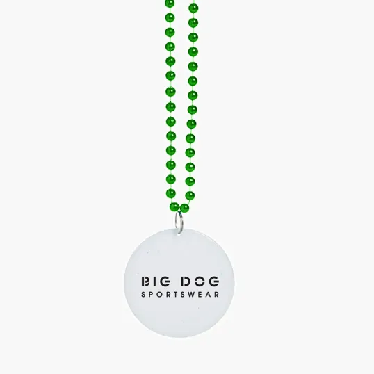 Medallion Beads Plastic Beaded Necklaces — view 2