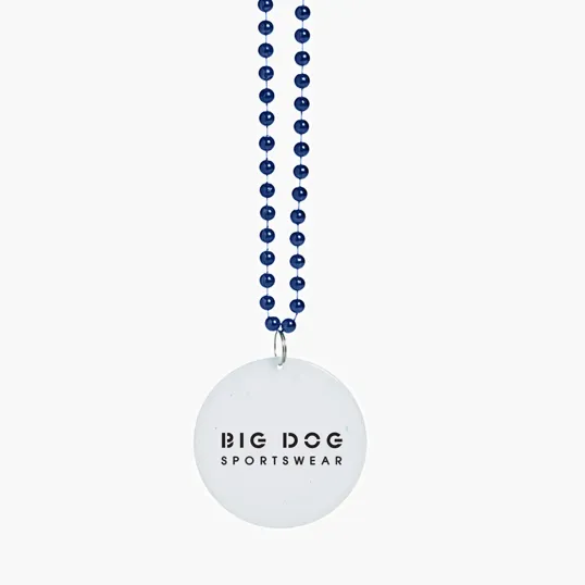 Medallion Beads Plastic Beaded Necklaces — view 4