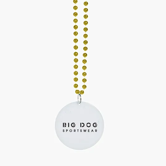 Medallion Beads Plastic Beaded Necklaces — view 8