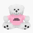 6" Teddy Bear with Customizable Tee Shirt