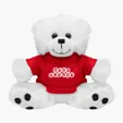 6" Teddy Bear with Customizable Tee Shirt — view 2
