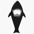 Shark Bottle Opener with Magnet