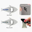 Shark Bottle Opener with Magnet — view 3
