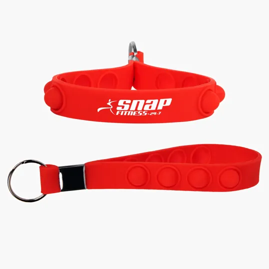 Silicone Popper Keychain — view 2
