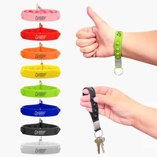 Silicone Popper Keychain — view 8