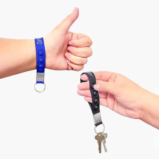 Silicone Popper Keychain — view 9