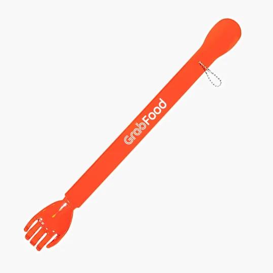 Backscratcher & Shoehorn, 2-in-1 with Beaded Chain — view 2