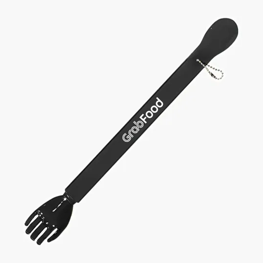 Backscratcher & Shoehorn, 2-in-1 with Beaded Chain — view 6