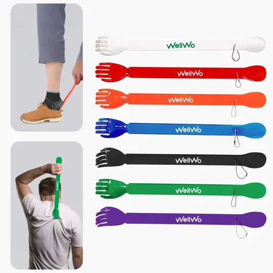 Backscratcher & Shoehorn, 2-in-1 with Beaded Chain — view 8
