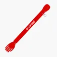 Backscratcher & Shoehorn, 2-in-1 with Beaded Chain