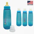 9oz BPA-Free Baby Bottle with Braille Markings — view 2