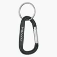 Small Metal Carabiner with Single Latch and Retractable Hinge — view 3
