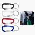 Small Metal Carabiner with Single Latch and Retractable Hinge — view 5