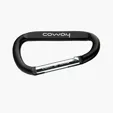 Small Metal Carabiner with Single Latch and Retractable Hinge — view 6