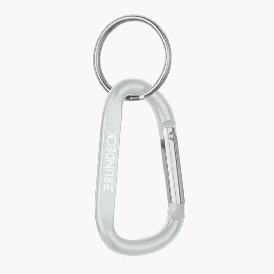 6mm Metal Carabiner Keychain with Single Latch — view 5