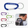 6mm Metal Carabiner Keychain with Single Latch — view 7
