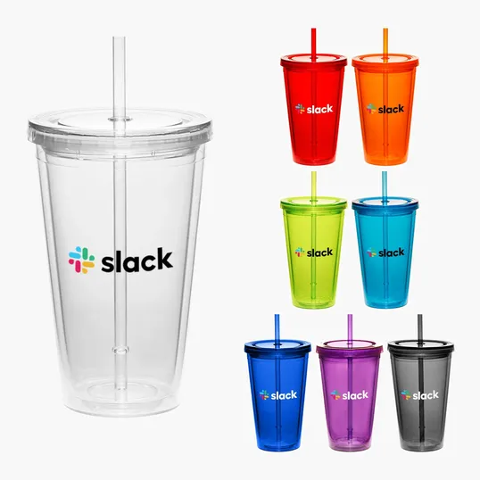 16oz Cup with Straw — view 10