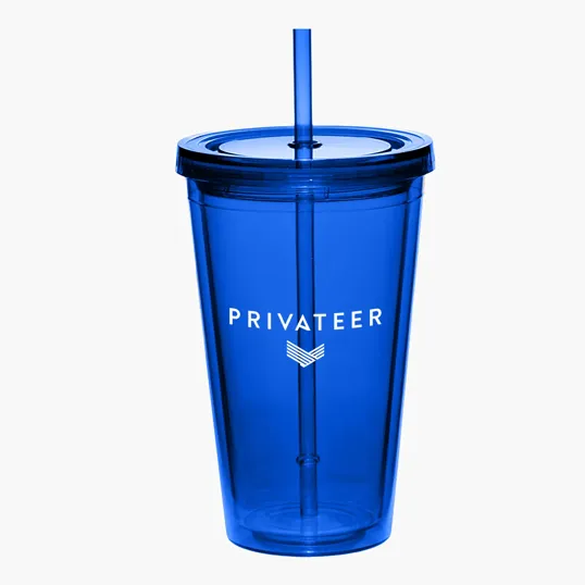 16oz Cup with Straw — view 5