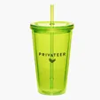 16oz Cup with Straw — view 3