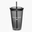 16oz Cup with Straw — view 7