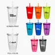 16oz Cup with Straw — view 9