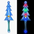 LED Tree Wand with Multi-Color Light Show — view 2