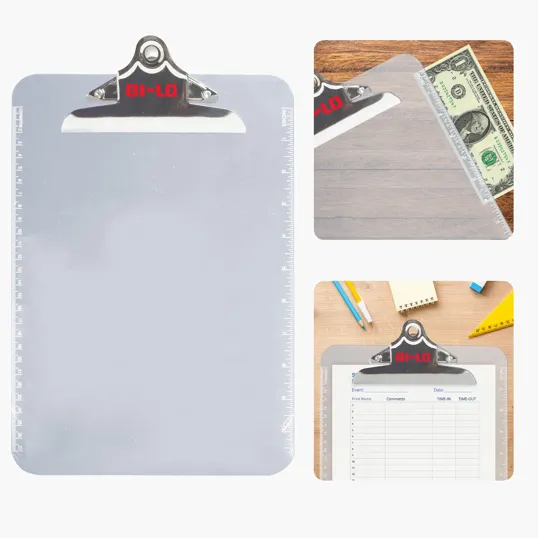 Letter Size Clipboard with Ruler
