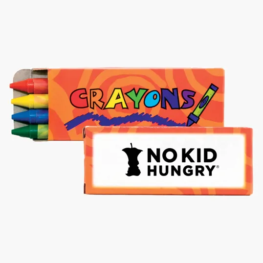 4pk Crayons, Non-Toxic Wax Crayons — view 2
