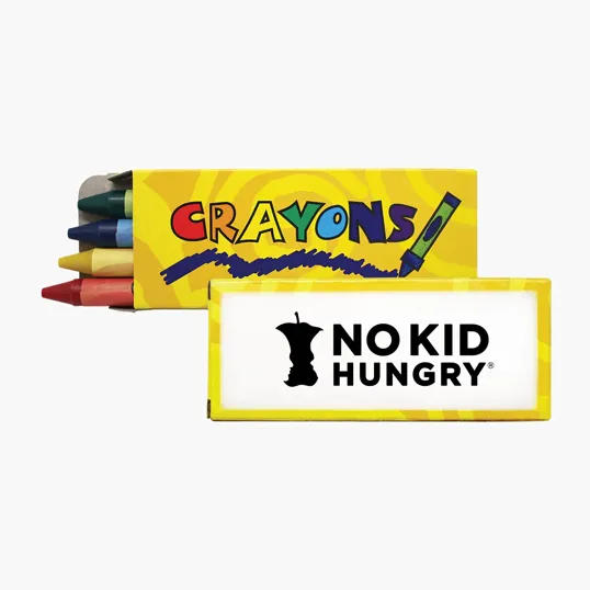 4pk Crayons, Non-Toxic Wax Crayons — view 3