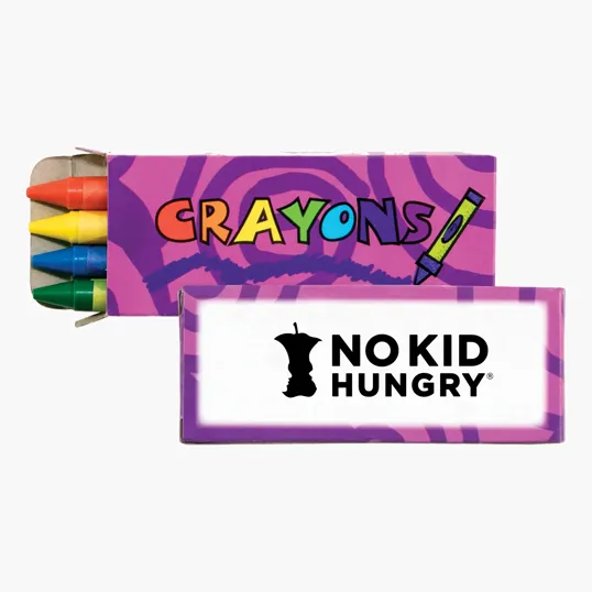 4pk Crayons, Non-Toxic Wax Crayons — view 6