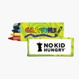 4pk Crayons, Non-Toxic Wax Crayons — view 4