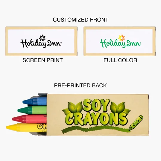 Soy Crayons, 4-Pack