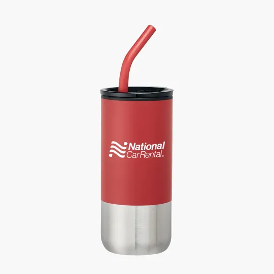 18oz Tumbler with Straw