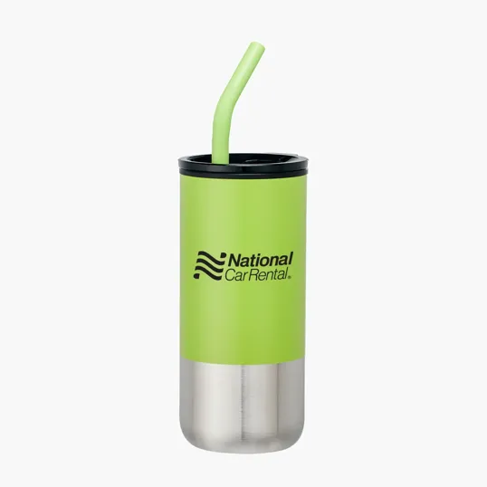 18oz Tumbler with Straw — view 2