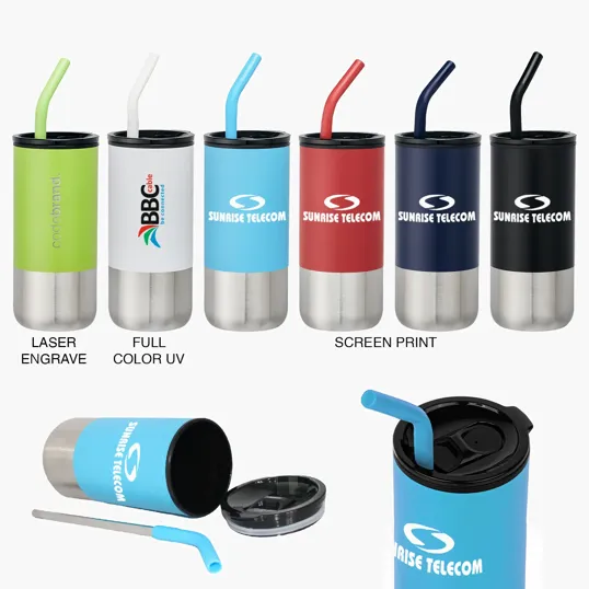 18oz Tumbler with Straw — view 7