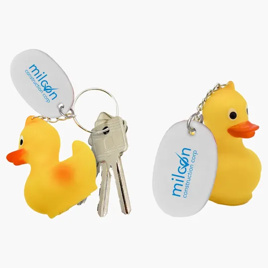 Duck Vinyl Keychain