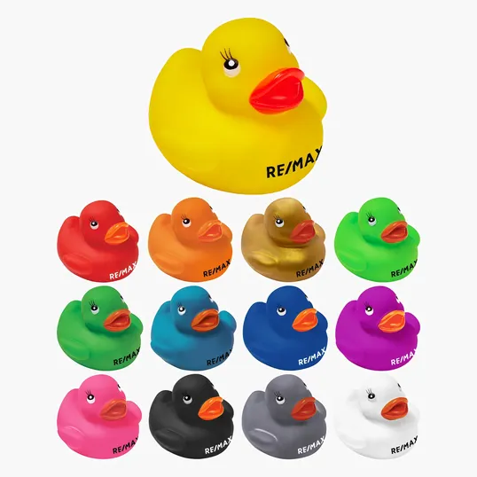 Colorful Duck Squeezable Floating Toy — view 14