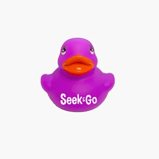 Colorful Duck Squeezable Floating Toy — view 10