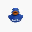 Colorful Duck Squeezable Floating Toy — view 9