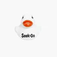 Colorful Duck Squeezable Floating Toy — view 13