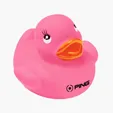 Colorful Duck Squeezable Floating Toy