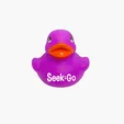 Colorful Duck Squeezable Floating Toy — view 10