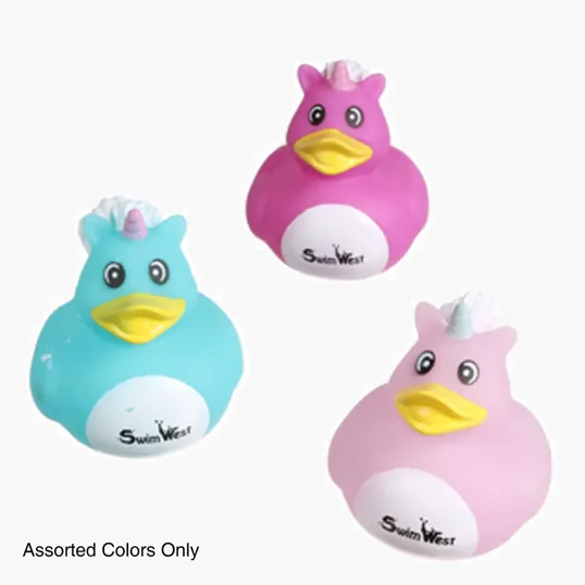 Unicorn Duck Squeezable Floating Toy